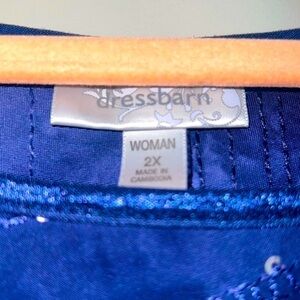 Blue DressBarn Top​​​​​​​​​​​​​​​​​​​​​